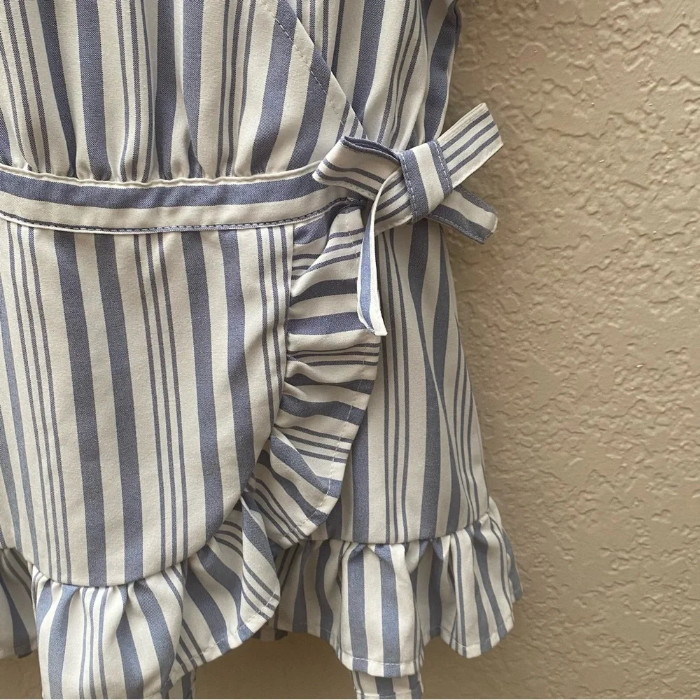 Habitual Blue and White  Dress - size 18m